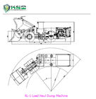 Άσπρο CE ISO9001 μηχανών μεταλλουργικών ξυστρών έλξης φορτίων μηχανών diesel Deutz