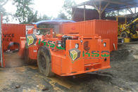 Πορτοκαλιά μηχανή απορρίψεων έλξης φορτίων, δύο κυβικές μηχανές lhd μετρητών υπόγειες