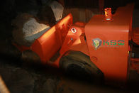 Πορτοκαλιά μηχανή απορρίψεων έλξης φορτίων, δύο κυβικές μηχανές lhd μετρητών υπόγειες