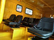 Πορτοκαλί/άσπρο/κίτρινο φορτηγό απορρίψεων μεταφορέων πληρώματος rs-3CT (16 καθίσματα) υπόγειο