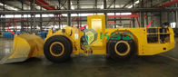 Πορτοκαλιά/κίτρινη μηχανή απορρίψεων έλξης φορτίων για την υπόγεια μεταλλεία