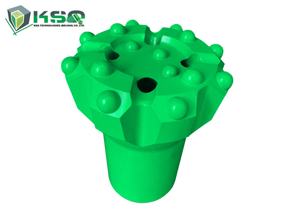 T51 102 115 127mm για το τρυπώντας με τρυπάνι κομμάτι τρυπανιών κουμπιών κεντρικών νημάτων πτώσης σκληρής ροκ