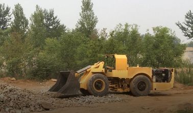 Υπόγειες μηχανές Lhd φορτωτών ροδών CE για τον υπόγειο κυβικό μετρητή προγράμματος 0.6