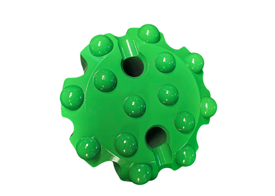 T51 89mm Button Drill Bit Tungsten Carbide / 14 κουμπιά με νήματα