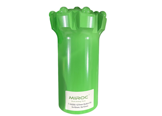 Εργαλεία τρύπανσης πέτρας Top Hammer T-WIZ60 102mm Thread Button Bits για λατομεία και εξόρυξη