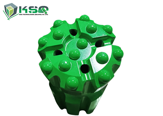 T51 89mm Σπειροειδές Ανασυρόμενο Σώμα Rock Drill Button Bit