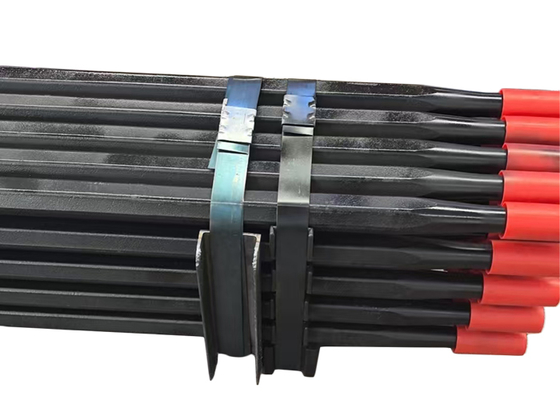 T38-Hex 35-R32 4305mm Στραβός επέκτασης πετρώματος