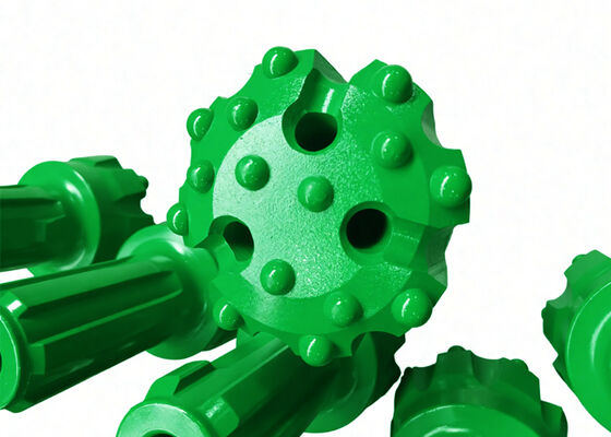 110-120mm Χαμηλή πίεση αέρα DTH Σφυρί τρυπάνι Bit για το νερό και το ορυχείο με κατασκευή κράματος χάλυβα