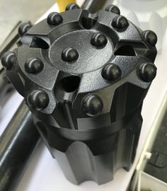T45 89mm εργαλεία διατρήσεων βράχου κομματιών κουμπιών Retrac για τη σκληρή ροκ ISO εγκεκριμένη