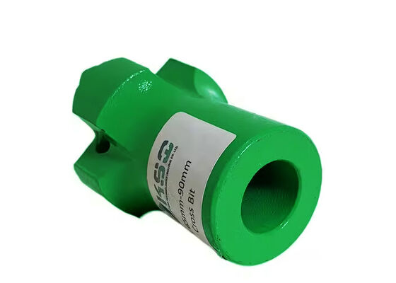 Υψηλή αντοχή στην φθορά Taper Cross Drill Bit για σκληρό βράχο εκρήγνυνση Tungsten Carbide Button