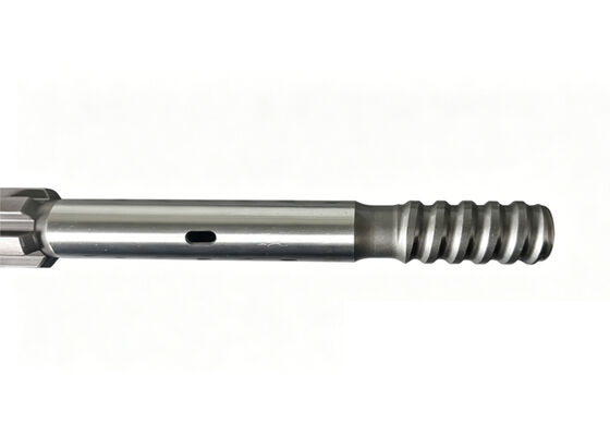 445mm COP 131 T38 Drifting Shank Adapter HighStrength Alloy Steel για υδραυλικό τρυπάνι πετρώματος