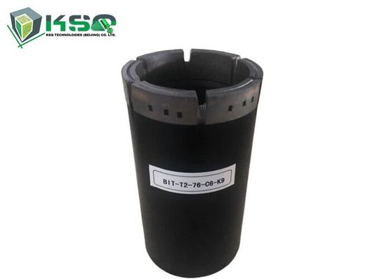 T2-76mm γονιμοποιημένο κομμάτι πυρήνων διαμαντιών για τη γεωτεχνική διάτρυση εκπυρήνωσης