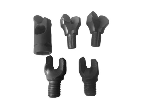 κομμάτια τρυπανιών αγκύρων 27mm 28mm 32mm Pdc δύο κομμάτι τρυπανιών ανθρακωρυχείου φτερών για τη γεωλογική εξερεύνηση