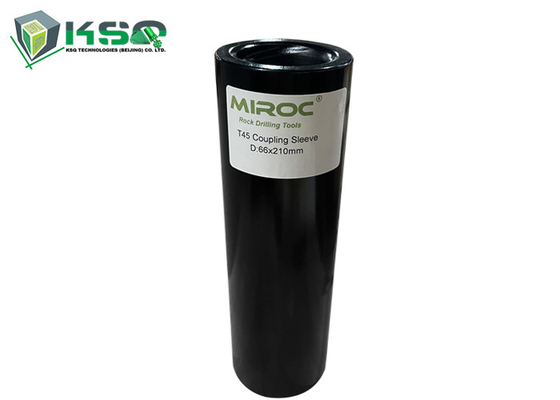 Μήκος 210mm διάμετρος 63mm μανικιών συζεύξεων τρυπανιών σφυρηλατημένων κομματιών T45 για την υπόγεια μεταλλεία