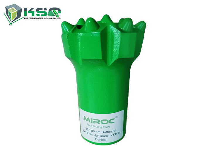 Τ38 Στρογγυλοειδής πετσέτα σκληρού βράχου με κουμπί γεωτρήσεων για εξόρυξη