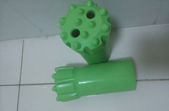 Tungsten Carbide Mining Drill Bits With R28 R32 Threaded Spherical and Ballistic Buttons