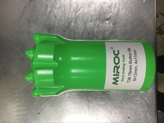 High Wear Resistance Button Drill Bit For Benching / Long Hole Drilling 102mm - 152mm