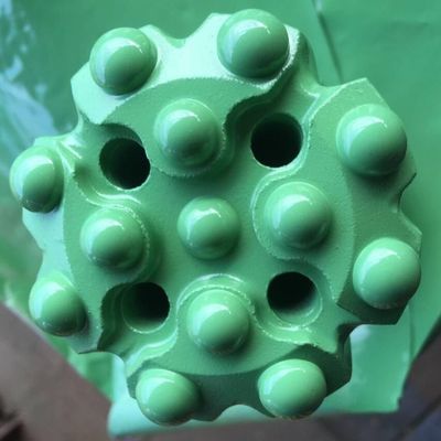 Κομμάτια διατρήσεων βράχου κουμπιών κομματιών κεντρικών εισελκόμενα τρυπανιών πτώσης εφαρμογής τρυπών Straigh