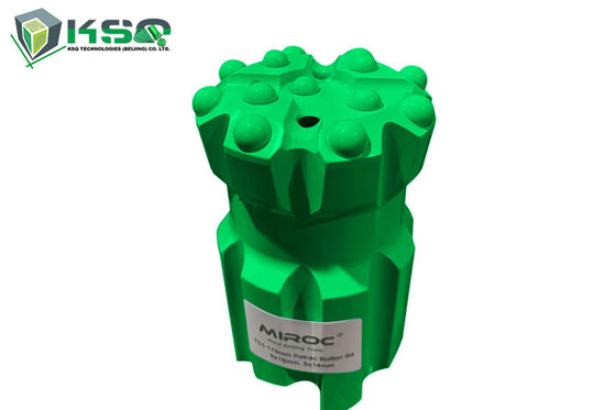 T51 115mm Button Bits Rock Drilling Βαλλιστική σφαιρική κλωστή