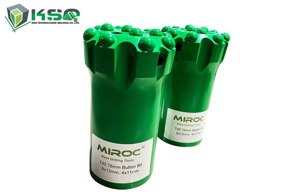 Βόρφηση πετρώματος Τυροειδής τρυπάνι βαλφραμίου βαλφραμίου κουμπί τρυπάνι T38 Διαμέτρου 64 mm