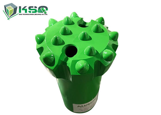 T51 89mm Button Drill Bit Tungsten Carbide / 14 κουμπιά με νήματα