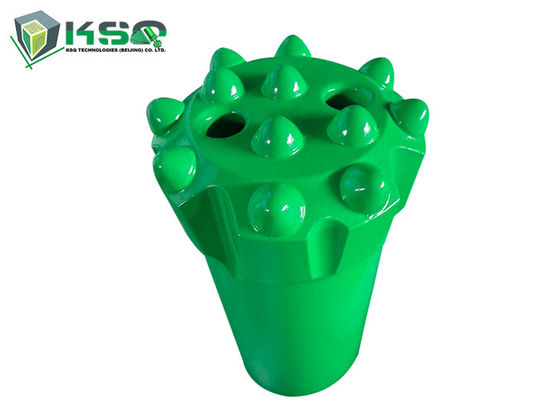 Τ38 64mm έως 89mm Πάνω σφυρί Tungsten Carbide Thread Button τρυπάνι Bit