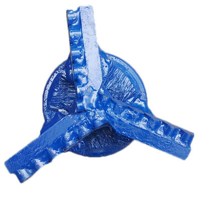 Πιστοποιημένα 3 κομμάτια έλξης βημάτων λεπίδων PDC φτερών API για τη διάτρηση φρεατίων νερού