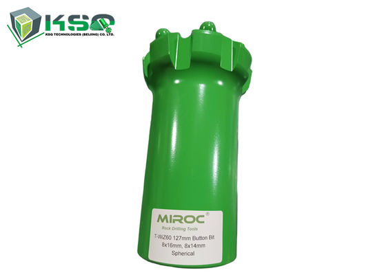 T-WIZ60 127mm Τυροειδής τρυπάνι με κουμπί πετρώματος για εξόρυξη