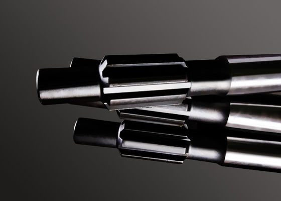 Περασμένη κλωστή επεξεργασία σφυρηλατημένων κομματιών προσαρμοστών κνημών κομματιών τρυπανιών βράχου με το υλικό καρβιδίου