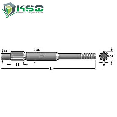 Προσαρμοστής COP1032, COP1036, COP1038HB κνημών τρυπανιών Copco ατλάντων