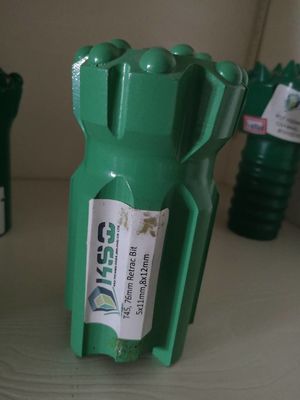 Μαλακός βράχος που τρυπά T45 76mm με τρυπάνι περασμένο κλωστή κουμπιών κομμάτι τρυπανιών κομματιών βαλλιστικό εισελκόμενο με τη γρήγορη διείσδυση