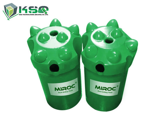 Προσαρμόστε το μυτερό κομμάτι κουμπιών 11 βαθμός 33mm κόκκινα κομμάτια τρυπανιών υψηλής ταχύτητας