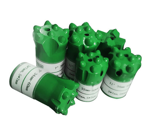 Μυτερό του άνθρακα τρυπώντας με τρυπάνι κομμάτι κουμπιών για τα μικρά εργαλεία διατρήσεων βράχου τρυπών με το μήκος 28mm41mm