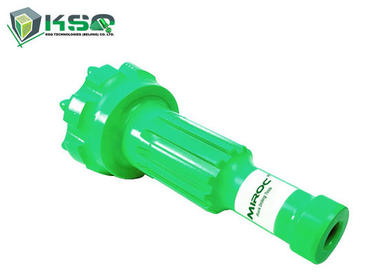 3 κομμάτια τρυπανιών μεταλλείας πίεσης αέρα ίντσας κάτω από το πράσινο χρώμα κομματιών σφυριών τρυπών DTH