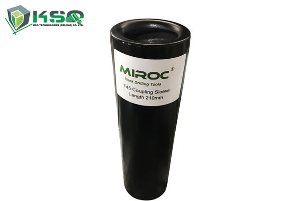 R32 μανίκι συζεύξεων τρυπανιών βράχου συζεύξεων σωλήνων τρυπανιών για τη σύνδεση της σύζευξης ράβδων επέκτασης