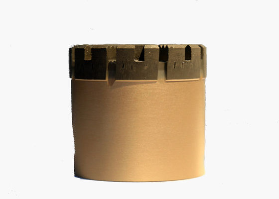 Επιφάνεια κομματιών τρυπανιών πυρήνων διαμαντιών HQ/γονιμοποιημένη αντοχή συνόλου υψηλή