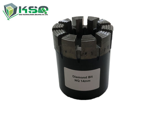 Γονιμοποιημένα κομμάτι πυρήνων διαμαντιών NQ PQ και σφυρηλατημένο κομμάτι γλυφάνων για τη γεωλογική εξερεύνηση