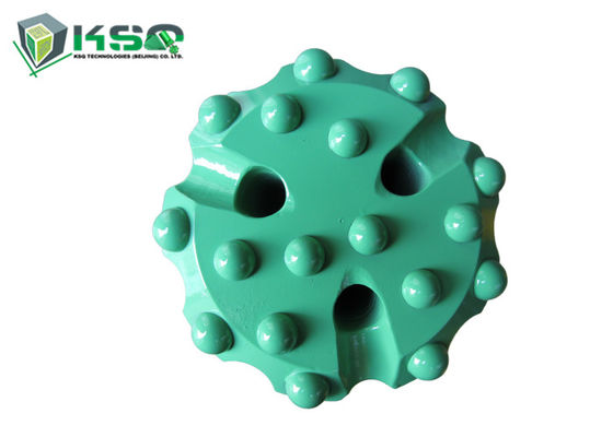 Κομμάτια τρυπανιών κνημών DTH σφυριών CIR80 CIR90 με τα σφαιρικά ή βαλλιστικά κουμπιά για την υπόγεια μεταλλεία