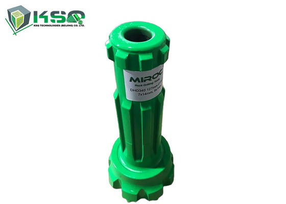 Κομμάτια κουμπιών Dth τρυπών φυσήματος 127mm παραγωγής κνημών DHD 340