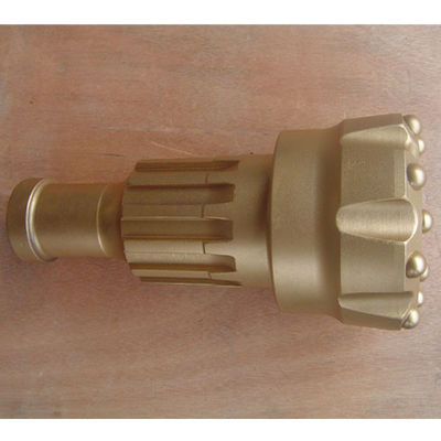 Κομμάτια τρυπανιών βράχου DTH καρβιδίου βολφραμίου μέσω του αντίστροφου κομματιού διατρήσεων κυκλοφορίας