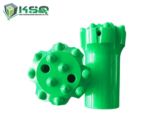 12 επίπεδη διάμετρος 76mm προσώπου κουμπιών κομμάτι τρυπανιών T45 για τη τοπ διάτρηση σφυριών