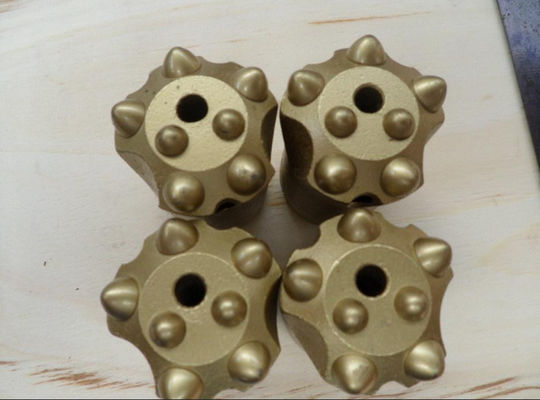 εργαλεία 1 1/4» διάτρησης βράχου, εκλεπτυμένα κομμάτια κουμπιών καρβιδίου βολφραμίου